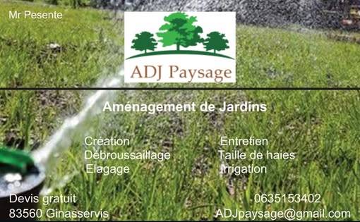 aménagement paysagé paysagiste spécialiste espace verts création de jardin tonte enrochement débroussaillage Manosque 04 Adj Paysage
