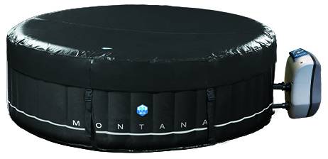 Spa gonflable rond avec couverture isotherme 