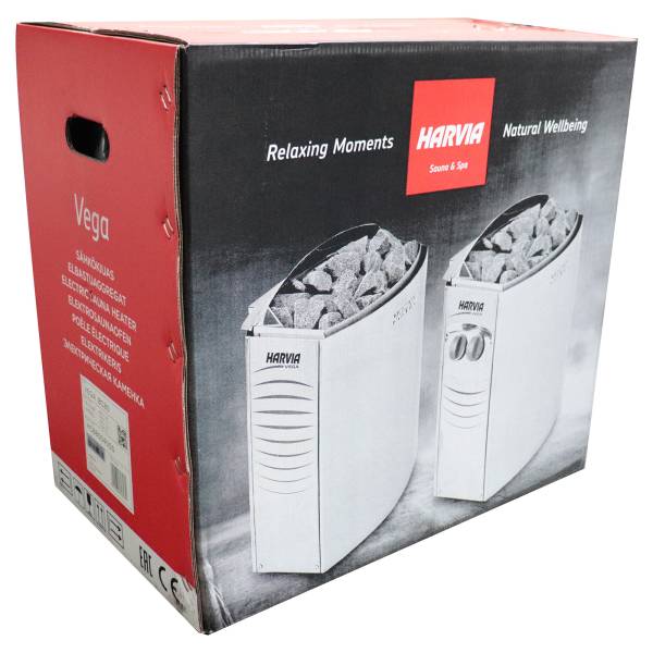 Poêle électrique pour sauna élégant et simple d’utilisation HARVIA VEGA pour sauna jusqu'à 12m3 ergonomique et design symétrique à Pertuis 84120
