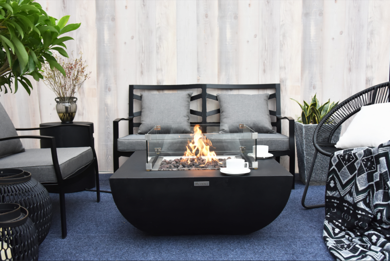 Votre brasero Aurora s'intégrera parfaitement à votre décoration extérieure pour une harmonie parfaite à Gap 05 