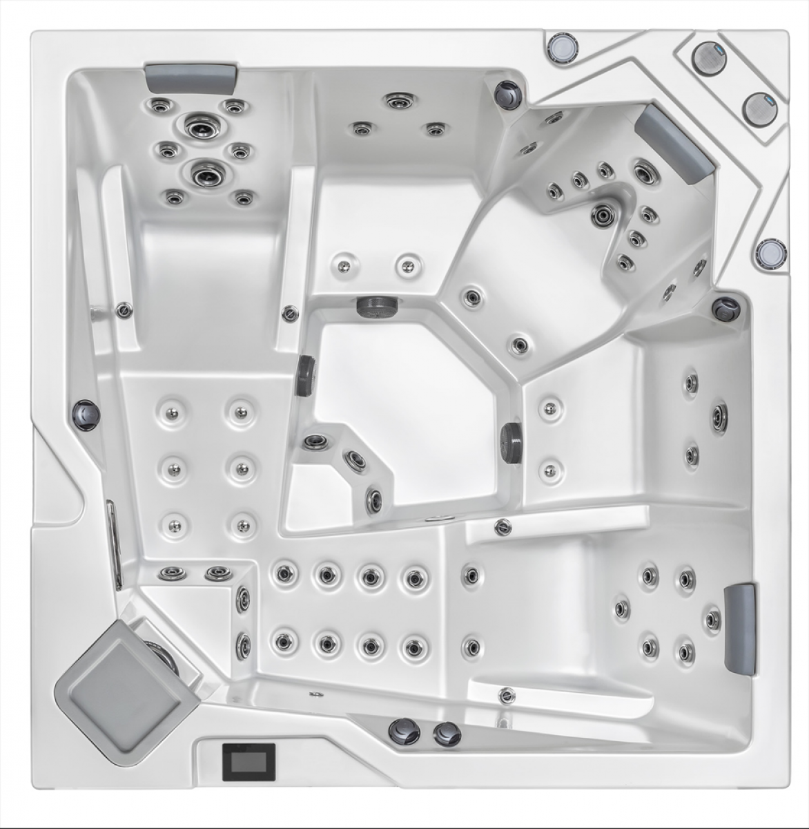 Spa Onyx Prestige avec trois tailles de buses différentes pour un maximum de confort à Pertuis 84