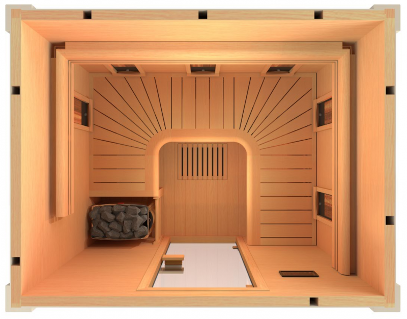 L'Hybrid Combi révolutionne la pratique du sauna puisqu’elle permet de choisir entre 3 modes de fonctionnement à Manosque