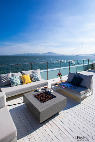 Brasero table basse à gaz pour des moments conviviaux entre amis ou familles à Pertuis