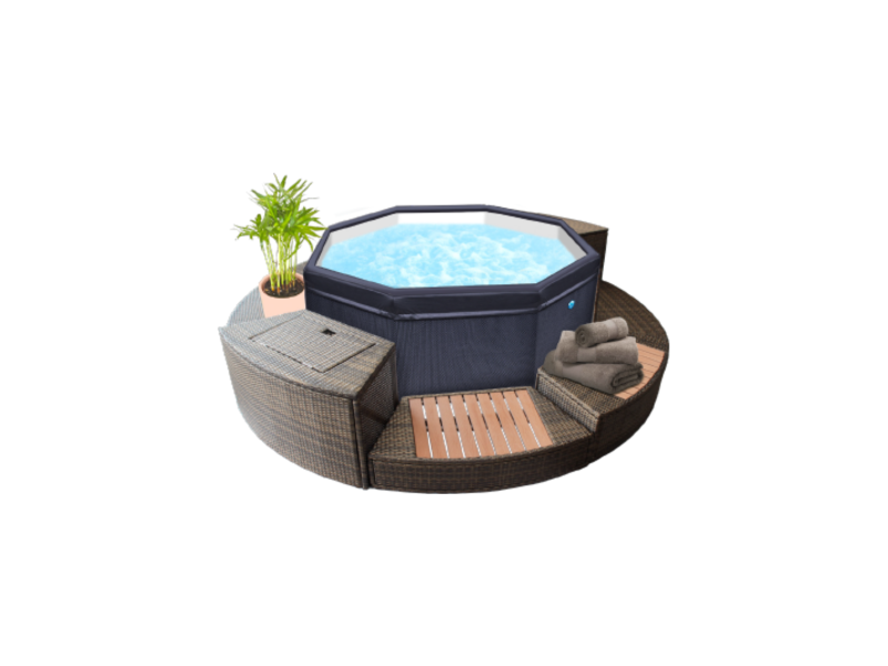 Mobilier optionnel pour spa semi-rigide OCTOPUS disponible sur commande
