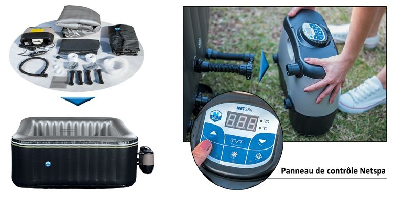 kit spa gonflable à digne les bains 04