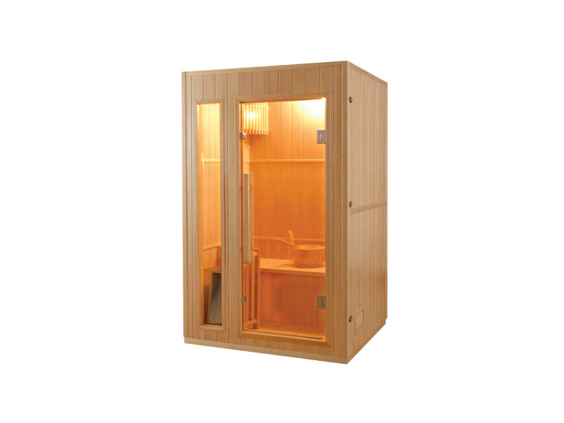 Sauna traditionnel finlandais modèle ZEN disponible de 2 à 4 places avec Poêle Harvia et pierres de qualité inclus à Ansouis 84240