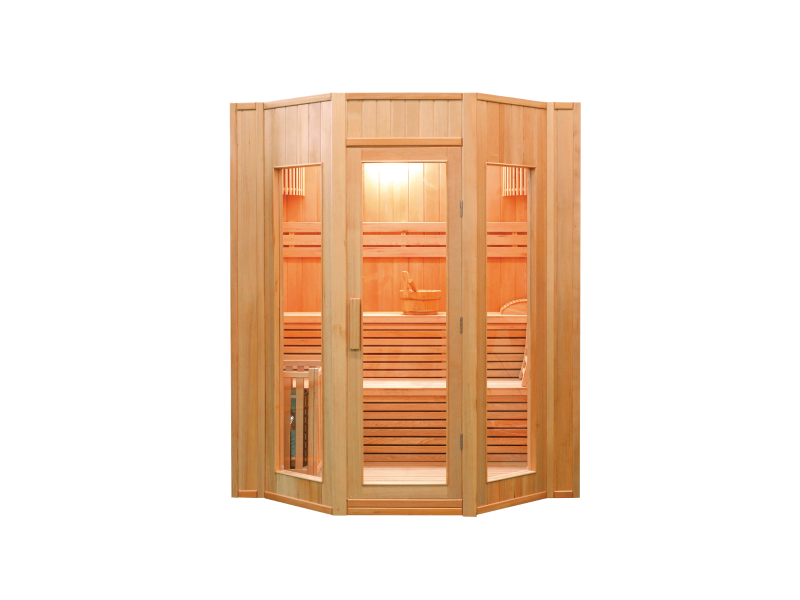 Sauna traditionnel finlandais pour 4 personnes avec poêle et pierres inclus à Ansouis