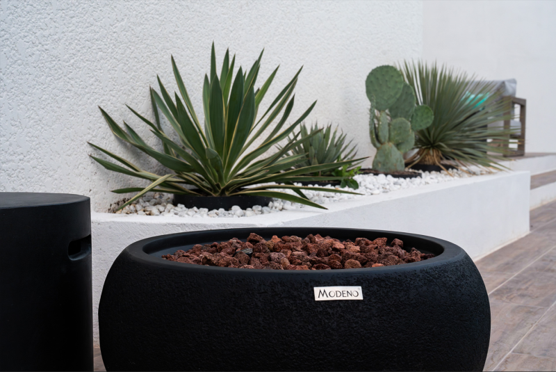 Touche design et chic à votre espace extérieur avec le brasero York à Apt 84